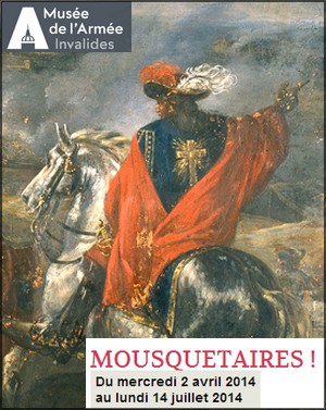 Muse de l'Arme - Invalides - Exposition : Mousquetaires !