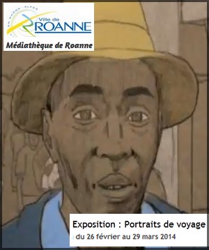 Mdiathque de Roanne - Exposition : Portraits de voyage