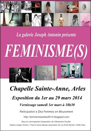 Chapelle Sainte-Anne, Arles - Exposition : Fminisme(s)