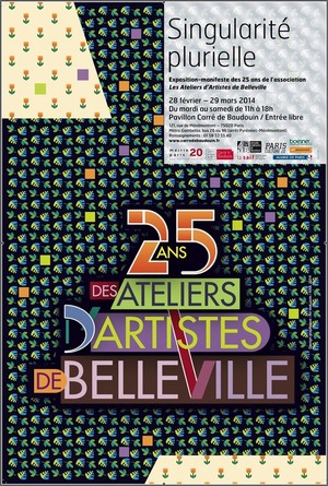 Carr Baudouin - Exposition : 25 ans de lassociation des Ateliers dArtistes de Belleville