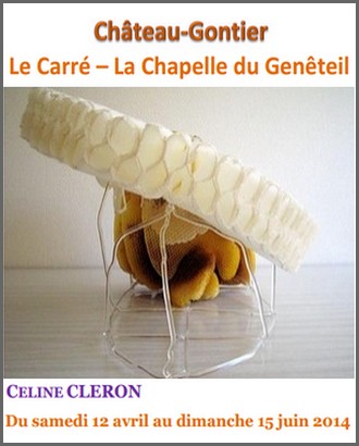 Le Carr  La Chapelle du Genteil, Chteau-Gontier - Exposition : Cline Clron
