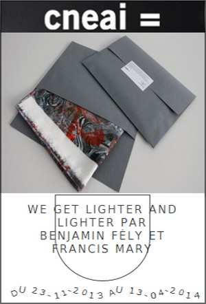 CNEAI, Chatou - Exposition : Francis Mary, We get lighter and lighter