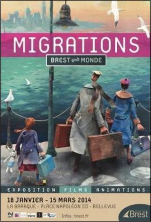 La Baraque, Brest - Exposition : Migrations Brest-Monde
