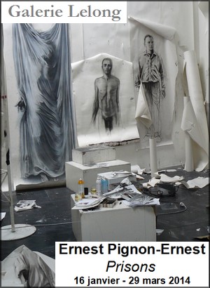 Galerie Lelong - Exposition :  Ernest Pignon-Ernest, Prisons