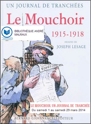 Bibliothque Andr Malraux - Exposition : Le Mouchoir, un journal de tranche