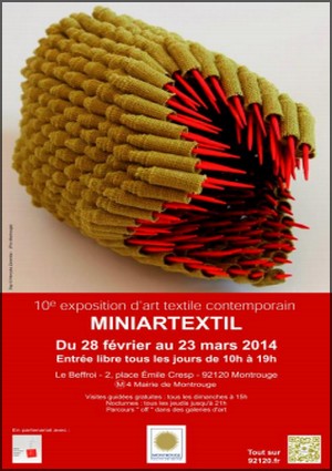 Le Beffroi, Montrouge - Exposition : Miniartextil