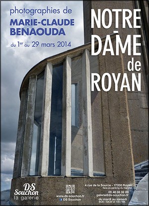DS Souchon la galerie, Royan - Exposition : Marie-Claude Bnaouda, Notre-Dame de Royan