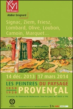 Atelier Grognard, Rueil-Malmaison - Exposition : Les Peintres du paysage provencal