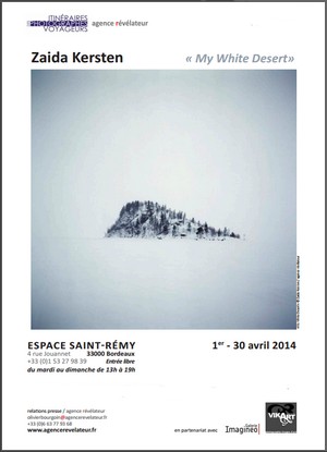 Espace Saint-Rmy, Bordeaux - Exposition : Zaida Kersten, My White Desert