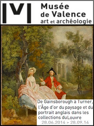 Muse Art et Archologie de Valence - Exposition : De Gainsborough  Turner, l'ge d'or du paysage et du portrait anglais dans les collections du Louvre