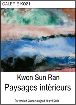 Galerie KO21 - Exposition : Kwon Sun Ran, Paysages intrieurs