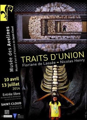 Muse des Avelines, Muse dart et dhistoire de Saint-Cloud  - Exposition : Nicolas Henry et Floriane de Lasse, Traits d'union