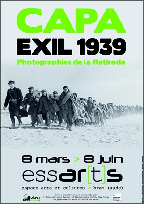 essar[t]s, Bram - Exposition : Capa, Exil 1939, Photographies de la Retirada