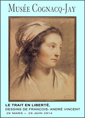 Muse Cognacq-Jay - Exposition : Le Trait en libert, Dessins de Franois-Andr Vincent (1746-1816) 
