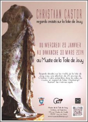 Muse de la Toile de Jouy, Jouy-en-Josas - Exposition : Christian Castor