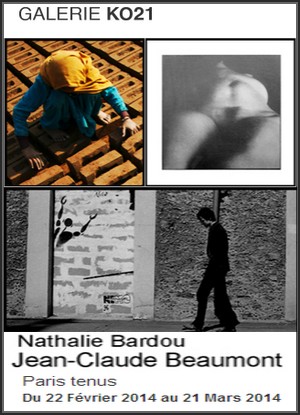Galerie KO21 - Exposition : Jean-Claude Beaumont et Nathalie Bardou, Paris tenus
