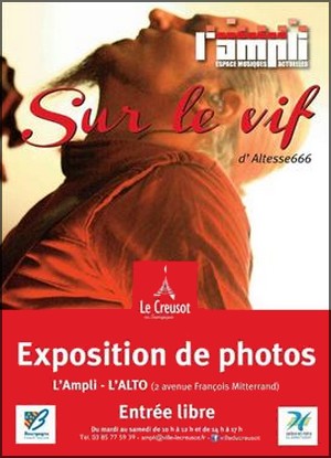 L'Ampli ( L'Alto), Le Creusot - Exposition : Altesse666, Sur le vif