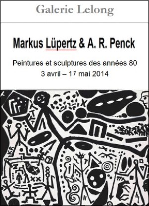 Galerie Lelong - Exposition : Markus Lpertz & A. R. Penck