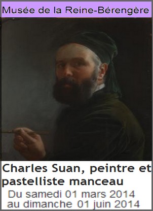 Muse de la Reine Brangre, Le Mans - Exposition : Charles Suan, peintre et pastelliste manceau (1815-1892)