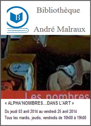 Bibliothque Andr Malraux - Exposition : AlphaNombres... dans l'art