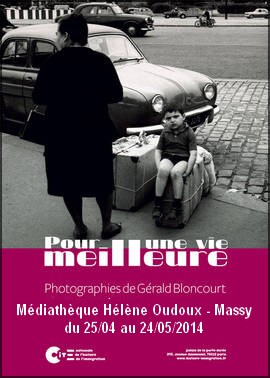 Mdiathque Hlne Oudoux, Massy - Exposition : Grald Bloncourt, Pour une vie meilleure