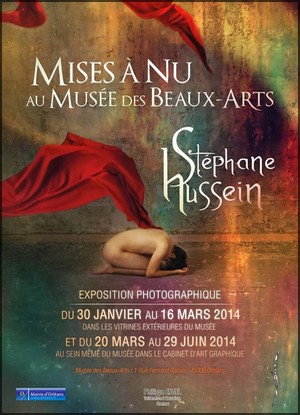 Muse des Beaux-Arts, Orlans - Exposition : Stphane Hussein, photographe. Mises  nu