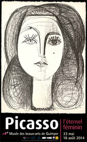 Muse des Beaux-Arts, Quimper - Exposition : Picasso, l'ternel fminin