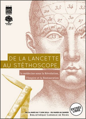 Bibliothque Carnegie, Reims - Exposition : De la lancette au stthoscope