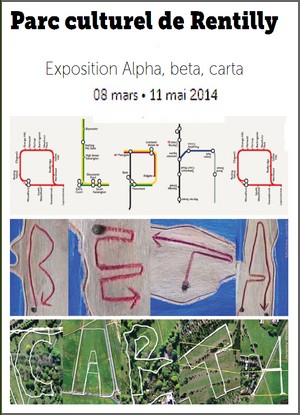 Parc culturel de Rentilly - Exposition : Alpha, beta, carta