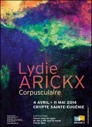Crypte Sainte-Eugnie, Biarritz - Exposition : Lydie Arickx