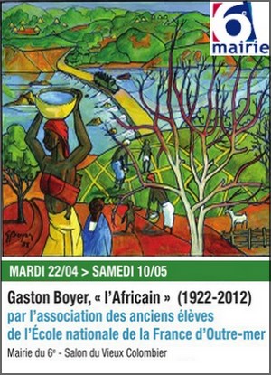 Mairie du VIme - Exposition : Gaston Boyer lAfricain