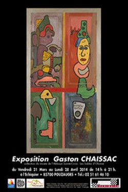 L'chiquier, Pouzauges - Exposition : Gaston Chaissac