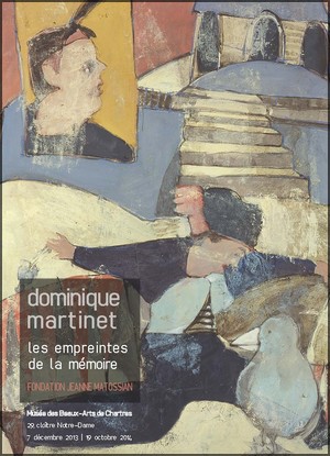 Muse des Beaux-Arts, Chartres - Exposition : Dominique Martinet, Les empreintes de la mmoir
