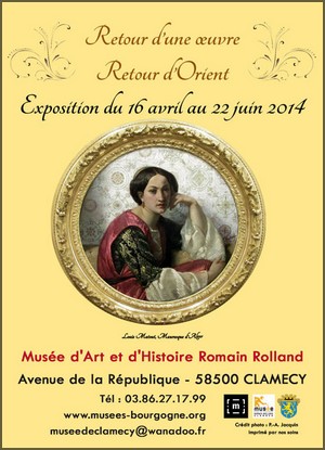 Muse dArt et dHistoire Romain Rolland, Clamecy - Exposition : Retour d'une oeuvre. Retour d'Orient