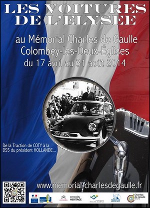 Mmorial Charles-de-Gaulle, Colombey-les-Deux-glises - Exposition : Les Voitures de l'lyse