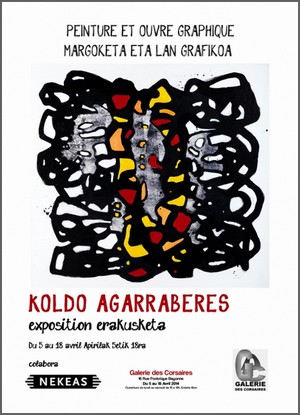 Galerie des Corsaires, Bayonne - Exposition : Koldo Agarraberes