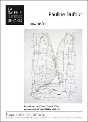 Galerie du CROUS de Paris - Exposition : Pauline Dufour, Traverses