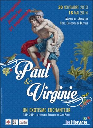 Muse Htel Dubocage de Blville, Le Havre - Exposition : Paul et Virginie, lexotisme enchanteur