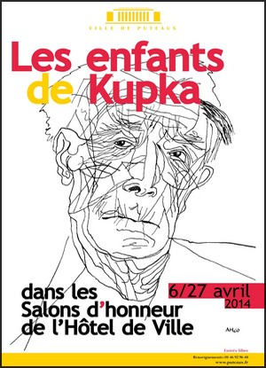 Salons d'honneur, Htel-de-Ville Puteaux - Exposition : Les enfants de Kupka