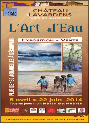 Chteau de Lavardens - Exposition : L'Art de l'eau