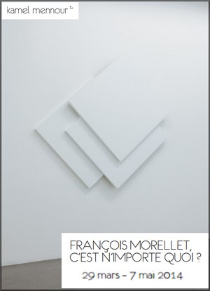 Galerie Kamel Mennour - Exposition : Franois Morellet, C'est n'importe quoi ?