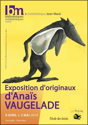 Mdiathque Jean-Mac, Metz - Exposition : Anas Vaugelade