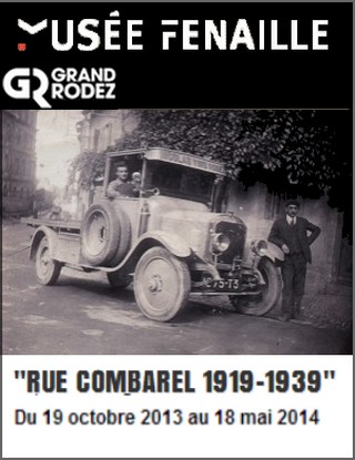 Muse Fenaille, Rodez - Exposition : Rue Combarel 1919-1939