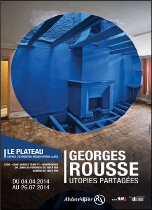 Le Plateau-Espace dexposition du Conseil Rgional de Rhne-Alpes, Lyon - Exposition : Georges Rousse, Utopies partages