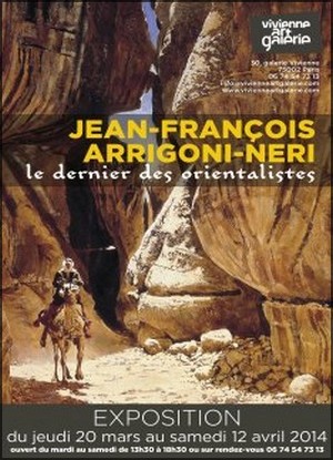 Vivienne Art Galerie - Exposition : Jean-Franois Arrigoni-Neri, le dernier des orientalistes