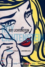 Expo Roy Lichtenstein, Centre Pompidou, Beaubourg