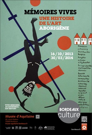 Bordeaux, Muse d'Aquitaine - Exposition Mmoires vives, Une histoire de l'art aborigne