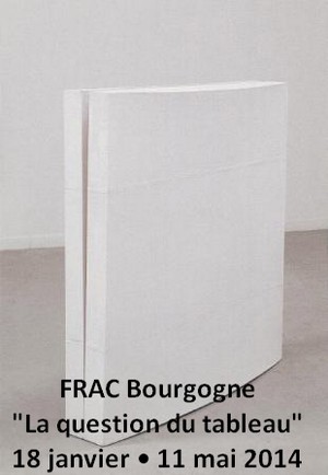 FRAC, Dijon - La question du tableau, exposition monographique de Jean Degottex