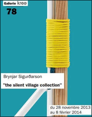 Galerie Kreo - Exposition : Brynjar Sigurarson, The silent village collection