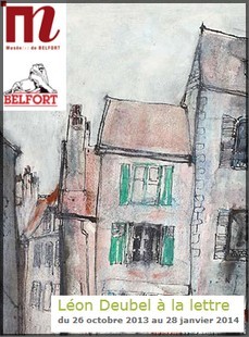 Muse des Beaux-Arts de Belfort - Exposition : Lon Deubel  la lettre